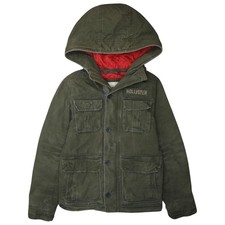 Hollister Men's Green Military