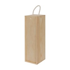 Wooden Wine Box - Single