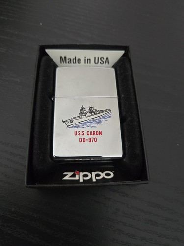 Zippo uss caron 970 - uss,