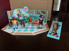Playmobil City Life Bike and Skate Shop 9402 playset - Excellent Condition