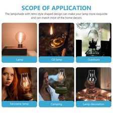 Oil Lamp Glass Chimney