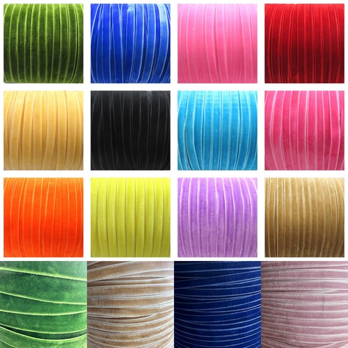 Velvet ribbon metre - velvet,