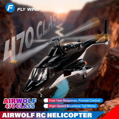 Fly wing airwolf - rc, scale