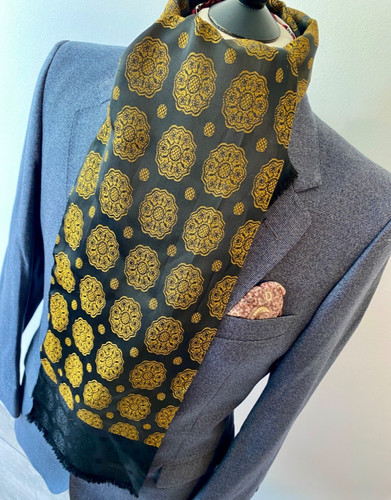 Vintage mens black gold - vintage,