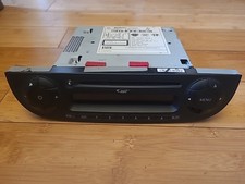 FIAT 500 (2007 - 2015) CAR RADIO STEREO CD PLAYER HEAD UNIT (BLACK) with CODE