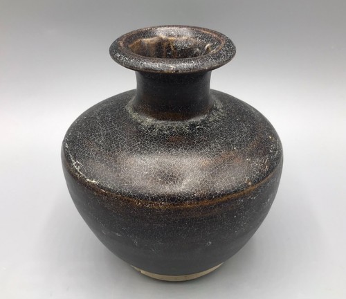 Chinese henan glaze jar song - glaze,