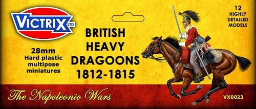 28mm british heavy dragoons - ,