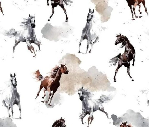 Cotton 100 new horses - 100%,