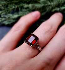 Garnet Gemstone 925 Sterling