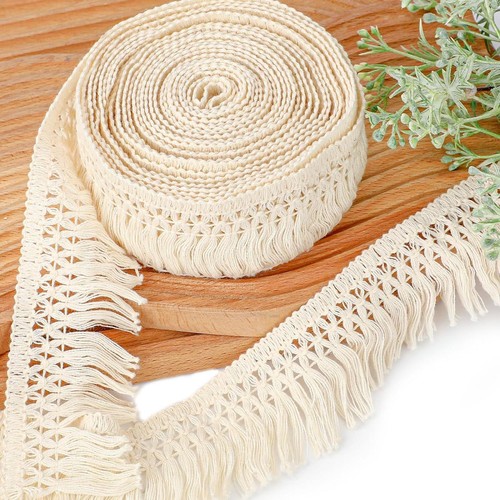 Boho long fringe - long, trim