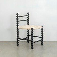 Wooden Beaded Brown Dining