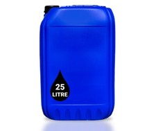 25L LITRE PLASTIC WATER CONTAINER CARRIER FOOD DRUM JERRYCAN JERRICAN V18 BLUE