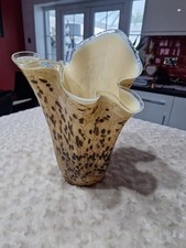 Vintage Hand Blown Glass Vase