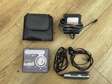 Sony Walkman Mini Disc MZ-G750 MD Recorder FM/AM Radio + Remote, Case, Earphones