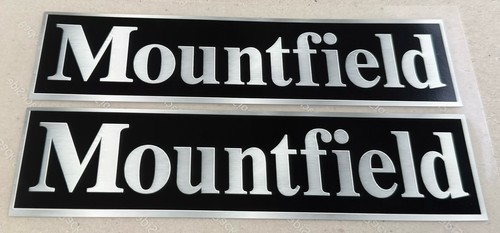 Mountfield lawn mower stickers - lawn,