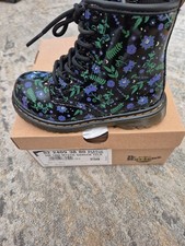 Dr Martens 1460 Mystic Garden Kids Size  UK 8 Brand NEW With Box - Read Desc