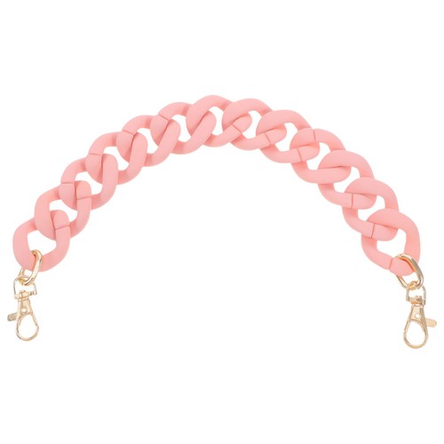 Stylish pink acrylic chain - stylish,