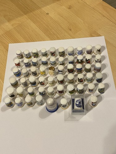 Thimbles job lot china - 58,