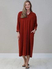 MADE IN ITALY Corduroy Dress