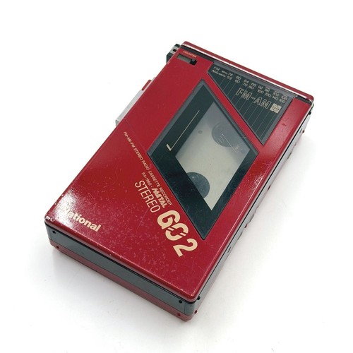 National 1960 go2 red radio - rx-1960,