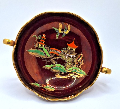 Carlton ware royale - ware, rouge