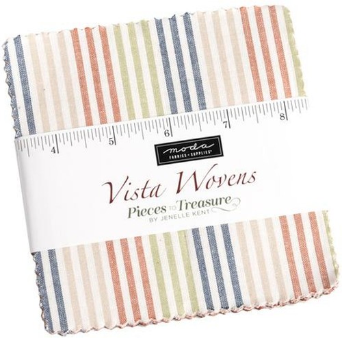 Moda vista wovens charm - vista, pack