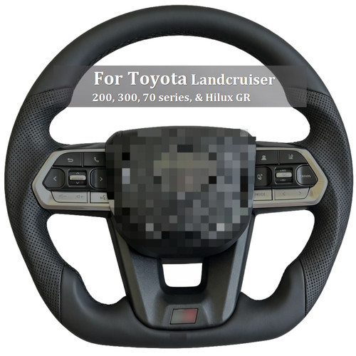 Custom leather steering wheel - custom,