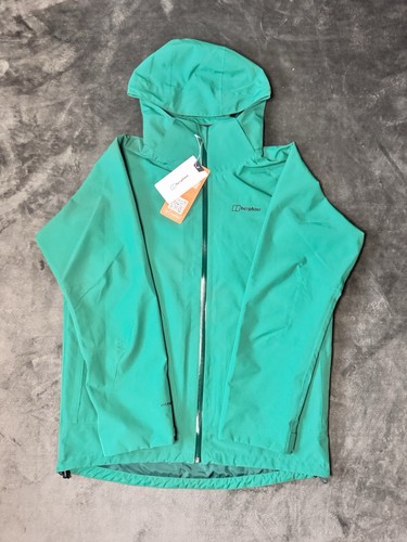 Bnwt berghaus green hydroshell - berghaus,