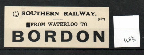Southern railway luggage - southern,