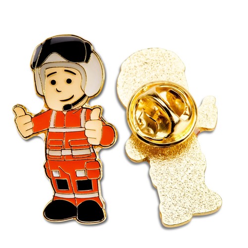 Male air ambulance - pin, badge