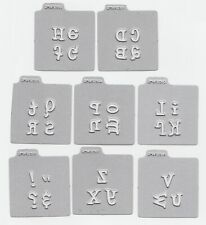 QuicKutz  Alphabet Letters Monogram Cutting Dies 8 Die Set 2"x 2" QMAR26