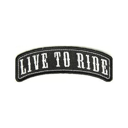 Embroidered live ride - to,
