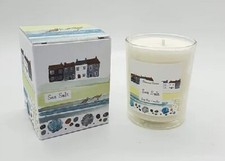 Heaven Scent Sea Salt Scented Soy Wax Candle in a Glass Jar  20cl