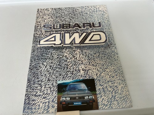 1984 subaru 4wd range car - 1984,
