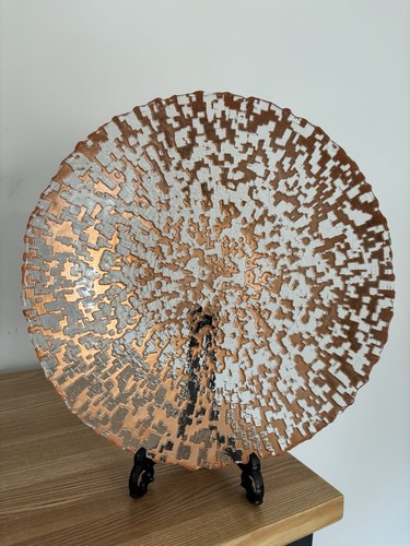 Large copper tone decorative - large,