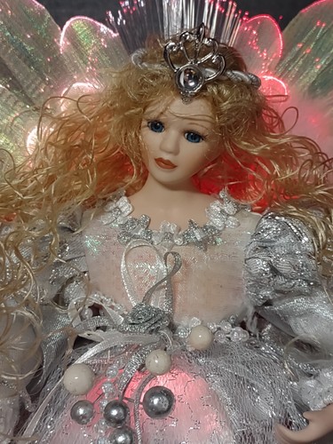 Fiber optic angel porcelain - optic,