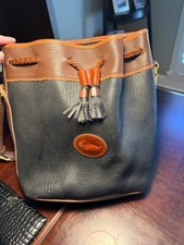 Dooney & Bourke Black Pebbled