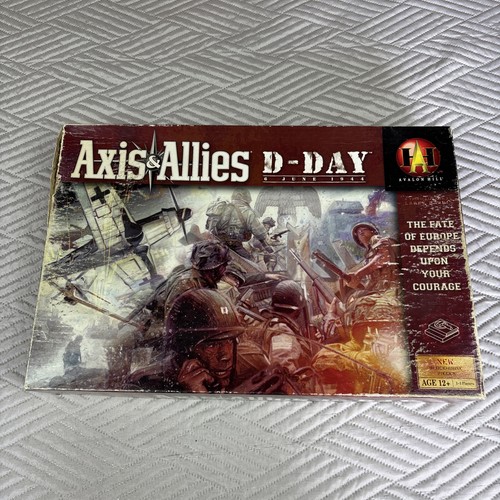 Axis allies day board - d-day, game