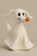 Jack Skellington's Dog Zero Knitted Knitting DK Pattern Only Nightmare Christmas