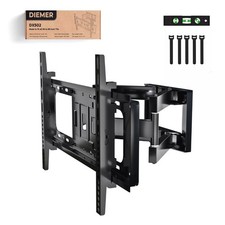 TV WALL BRACKET MOUNT STRONG SWIVEL TILT DUAL ARMS FOR 40 70 80 INCH UP TO 50KG
