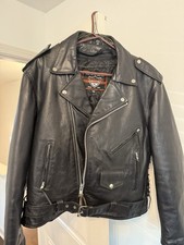 Vintage Harley Davidson Interstate Leather Jacket