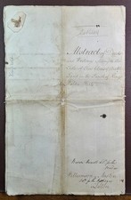 1829 Abstract of Deeds &