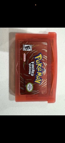 Pokemon fire red - red, nintendo