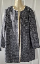 WALLIS navy blue & cream