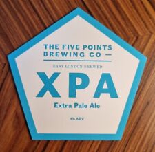 Five Points Brewing Co. craft beer keg badge XPA