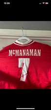 Mcmanaman Liverpool shirt, 96/98 season xl size, red reebok