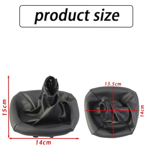 Black artificial leather gear - leather,