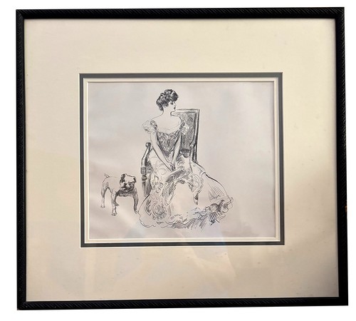 Victorian woman and - woman,