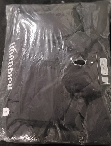 New hoodrich vest black puffer - new,