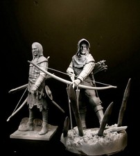 120mm 2 x Resin model kit